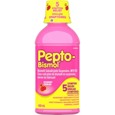 Pepto Bismol Liquid Cherry Flavor 480mL
