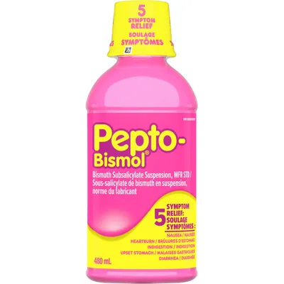 Pepto Bismol Liquid Original Flavor 480mL