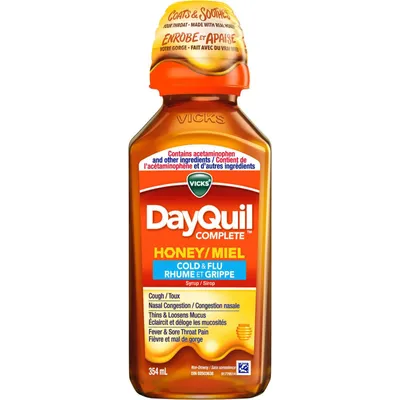 Vicks DayQuil Complete Honey Cold & Flu