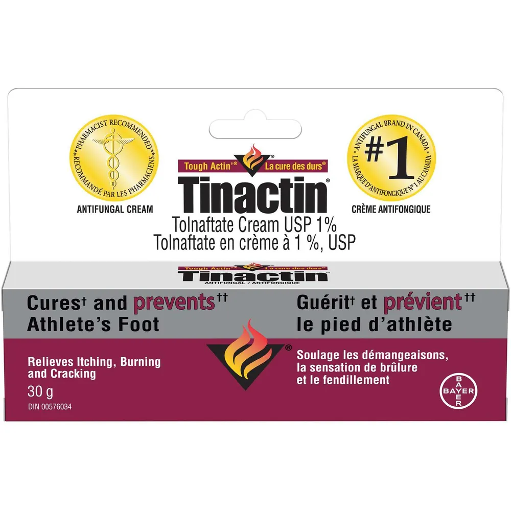 Tinactin Cream, Antifungal treatment, 30 g