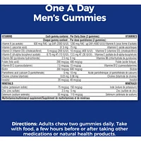 Men's Multivitamin Gummies - Daily Gummy Vitamins For Men With Vitamin A, C, D, Zinc For Immune And Bone Health, Biotin For Energy Metabolism, Vitamin E