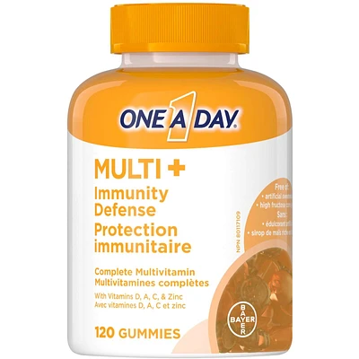 Multi+ Immunity Gummies For Adults - Immunity Multivitamin for Women And Men Plus Daily Immune Support With Vitamin C, Vitamin D And Zinc To Support Immune Function