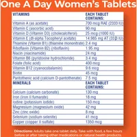 Multivitamins for Women - Daily Vitamins For Women - Womens Multivitamin With Vitamin A, Vitamin C, Vitamin D, and Zinc for Immune Support, Vitamin E, B12, Biotin, Calcium, Iron