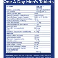 Multivitamins for Men - Daily Vitamins For Men - Men's Multivitamin With Vitamin A, Vitamin C, Vitamin D and Zinc for Immune Support, Vitamin E, B12, Magnesium, Lycopene Calcium