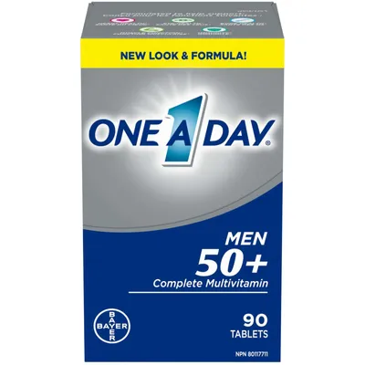 Multivitamins For Men 50 Plus - Daily Vitamins For Men With Vitamins A, B, C, D, E, Calcium, Selenium, Magnesium And Zinc To Support Immune, Bone, Heart And Eye Health, And Energy