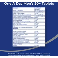 Multivitamins For Men 50 Plus - Daily Vitamins For Men With Vitamins A, B, C, D, E, Calcium, Selenium, Magnesium And Zinc To Support Immune, Bone, Heart And Eye Health, And Energy