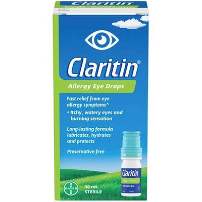 Allergy Eye Drops, Preservative-Free, Long-lasting relief