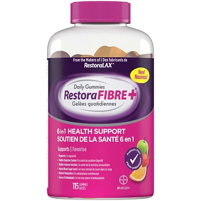 RestoraFIBRE+ 6 in 1 Gummies