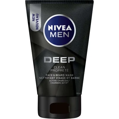 NIVEA MEN DEEP Face & Beard Wash