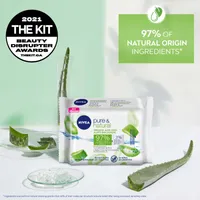 Biodegradable pure & natural ™ Cleansing Wipes