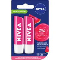 NIVEA Watermelon Shine Lip Balm Duo