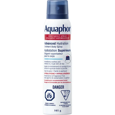 Aquaphor Healing Ointment Moisturizing Body Spray for Dry Skin | Healing Ointment Spray for Dry and Rough Skin | Moisturizing Body Spray for Hydrated Skin, Dermatologically Tested