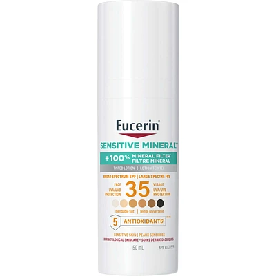 Sun Tinted Mineral Face Sunscreen Lotion with SPF 35 | Blendable Tinted Sunscreen for face for all skin tones with Zinc Oxide and 5 Antioxidants