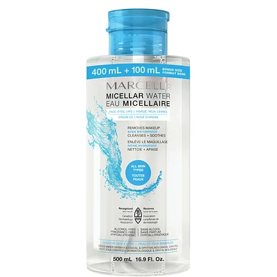 Micellar Water Waterproof  - All Skin Types - Bonus Size 500 mL