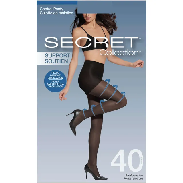 Energizing Light Support Control Top Pantyhose