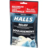 Halls Centres Icy Menthol Cough Drops 20.0 Count