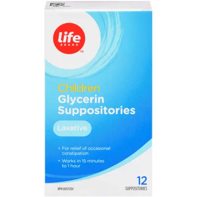 Children Glycerin Suppositories 