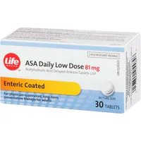 ASA 81mg
Acetylsalicylic Acid Tablets USP