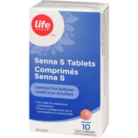 Senna S Tablets Laxative Plus Softener