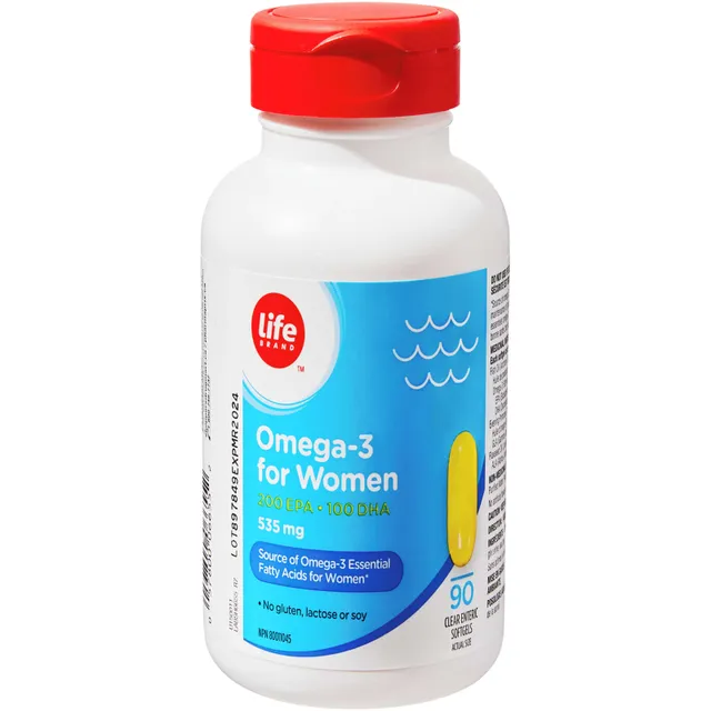 Webber Naturals Huiles de poisson Oméga-3 300 mg AEP/ADH, 1 000 mg