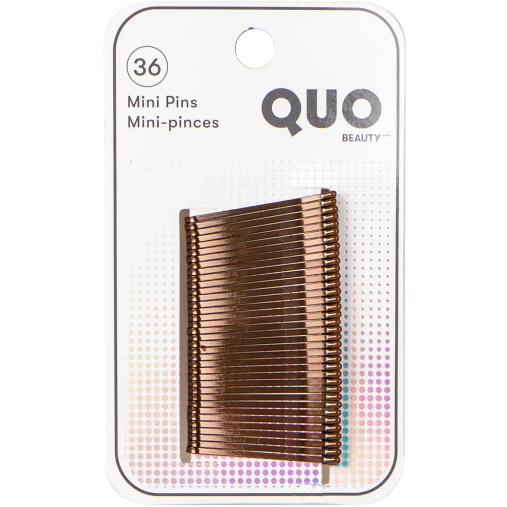 Mini Bobby Pins Brown