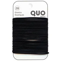 28pk Thin Elastics Blk