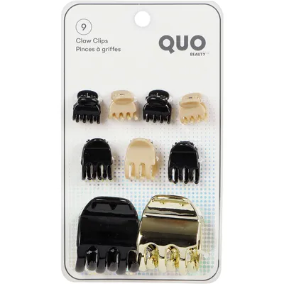 9pk Assorted Jaw Clip