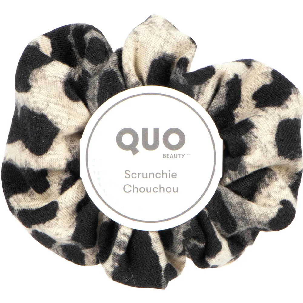 Leopard Print Scrunchie