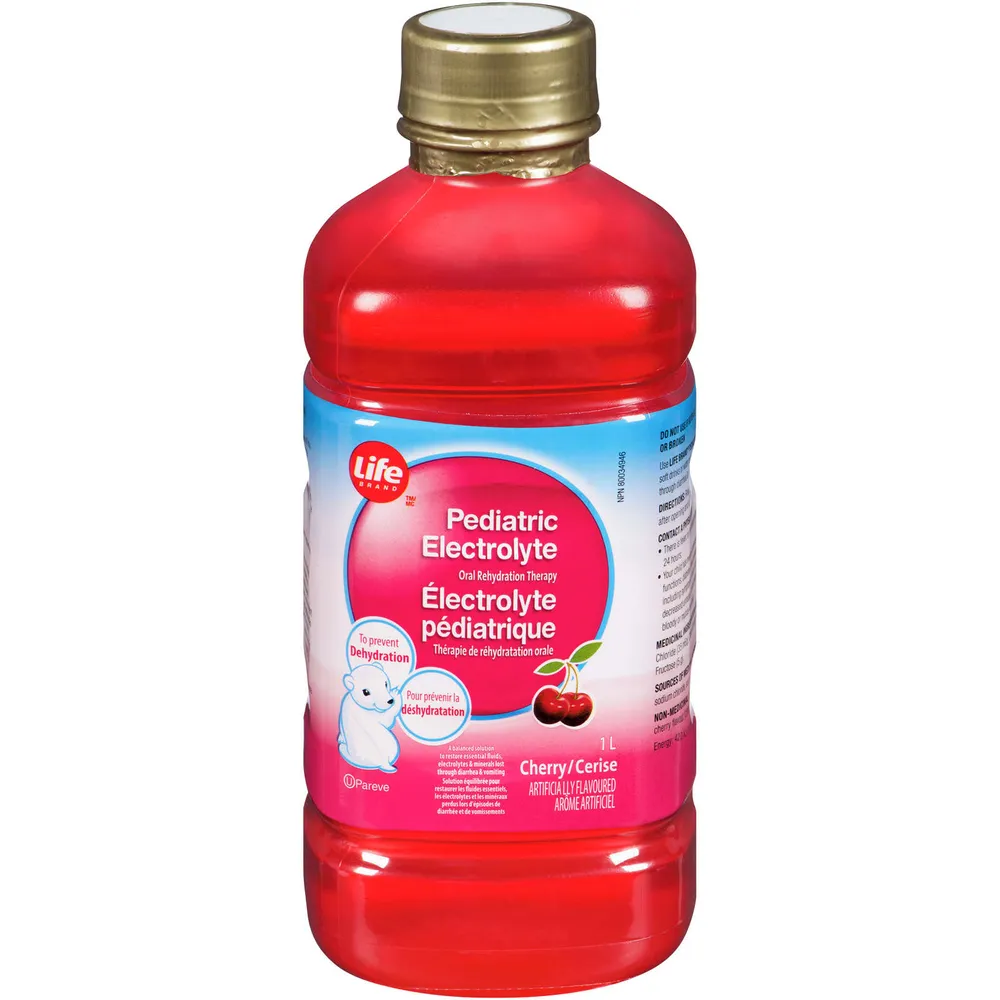PEDIATRIC ELECTROLYTE
Oral Rehydration Therapy
Cherry flavour