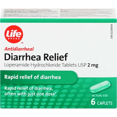 DIARRHEA RELIEF
Loperamide Hydrochloride Tablets