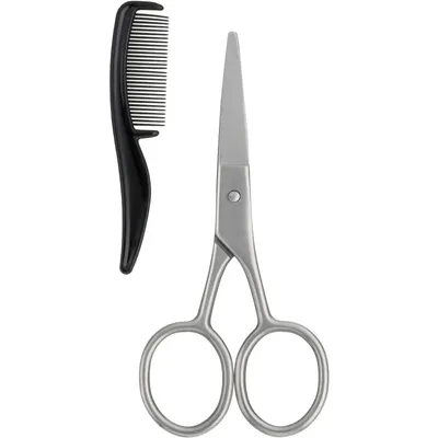 Grooming Duo: Scissors plus Comb