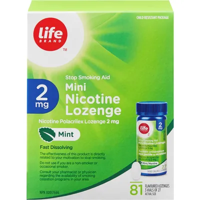 Mini Nicotine Lozenges mg