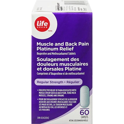 Muscle and Back Pain
Platinum Relief - Regular Strength