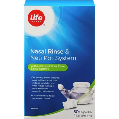 Nasal Rinse & Neti Pot System
