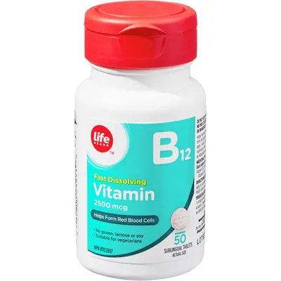 Vitamin B12 2500 mcg