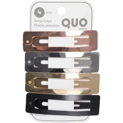 4 Pack Rectangular Snap Clips Large