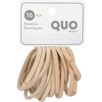 16 Pack Blonde Elastics