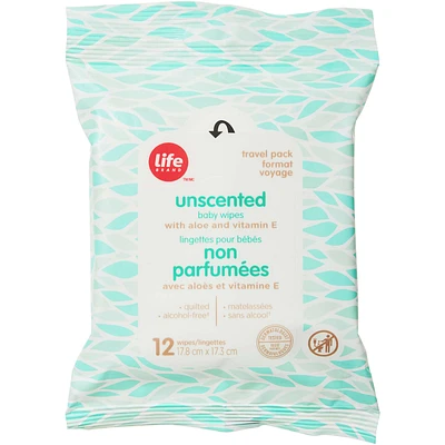 Unscented Baby Wipes