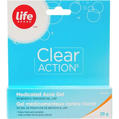 Clear Action Acne Medication Gel