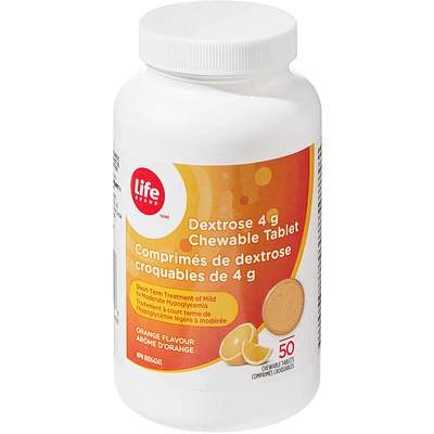 Dextrose 4g Chewable Tablet