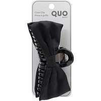 QB Claw Clip Bow Black