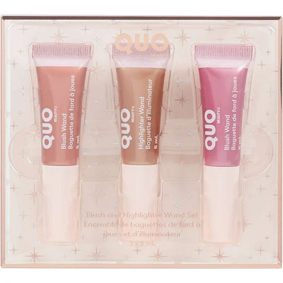 Blush and Highlighter Wand Set