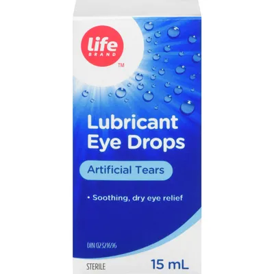 Life Brand Lubricant Eye Drops Artificial Tears