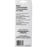 Life Brand™ Glass Thermometer