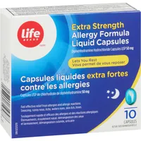 LB Allergy Formula Liq Caps XS