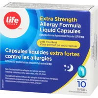 LB Allergy Formula Liq Caps XS