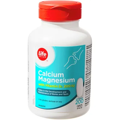 Calcium Magnesium with Vit D3 200IU