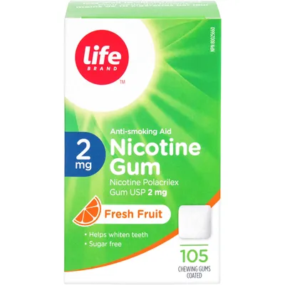 LB Nicotine Gum 2mg Fresh Fruit