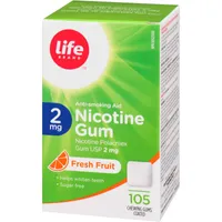 LB Nicotine Gum 2mg Fresh Fruit