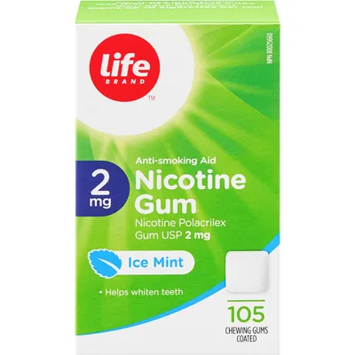 LB Nicotine Gum 2mg Ice Mint